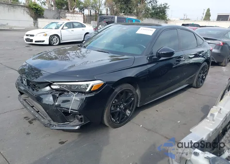 2022 Honda Civic Sport from USA, damaged, VIN 19XFL2H89NE024190